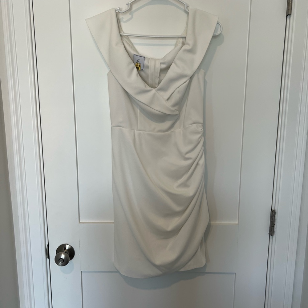 Little White Dress! Off the shoulder